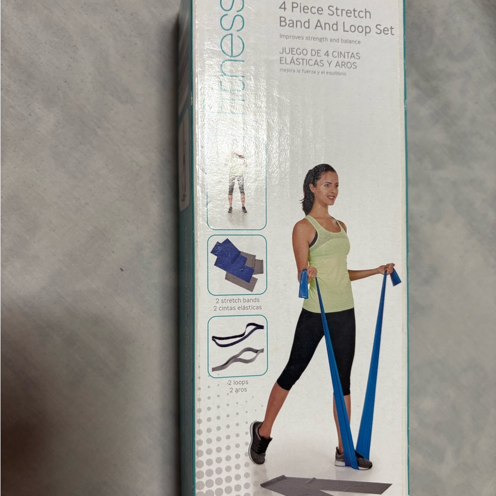 Fitness Gear Blue Band and Loop Set - Picture 5 of 6